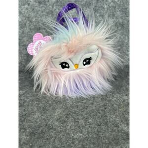 Aurora Fancy Pals 5.5" Lilac Owl in Purse‎ NWT